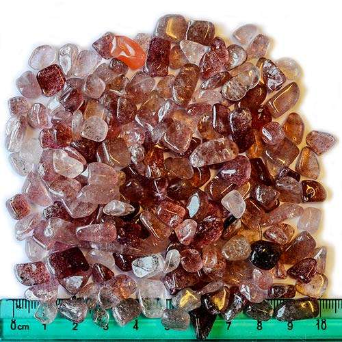Gemstone strawberry crystal 100g