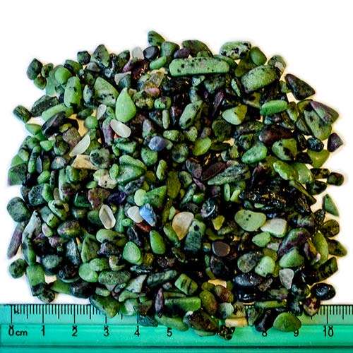 Purple/Red and Green rubbles 110g