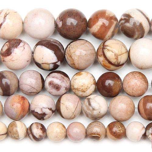 37 Australia Zebra Jaspers 10mm Beads