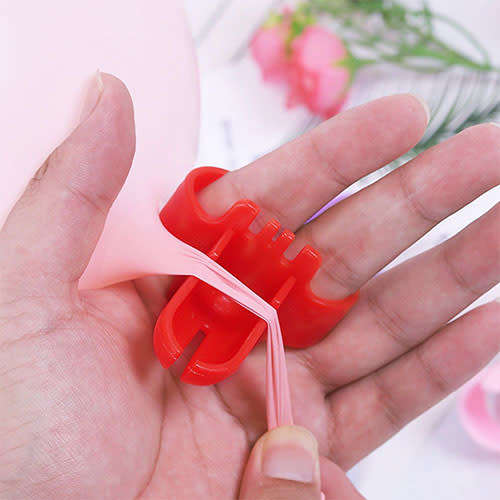 Balloon knotter Fastener tie tool PINK