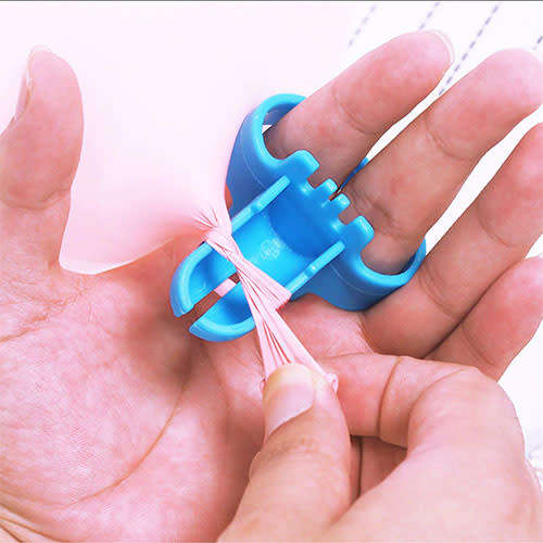 Balloon knotter Fastener tie tool PINK