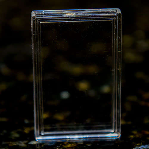 Clear Rectangular Bullion Bar Holder Slab for Sunshine Silver Bars and similar bar slab