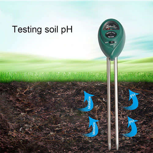 3 way soil meter 3 in 1 Soil, Light, and pH meter **LOCAL STOCK**