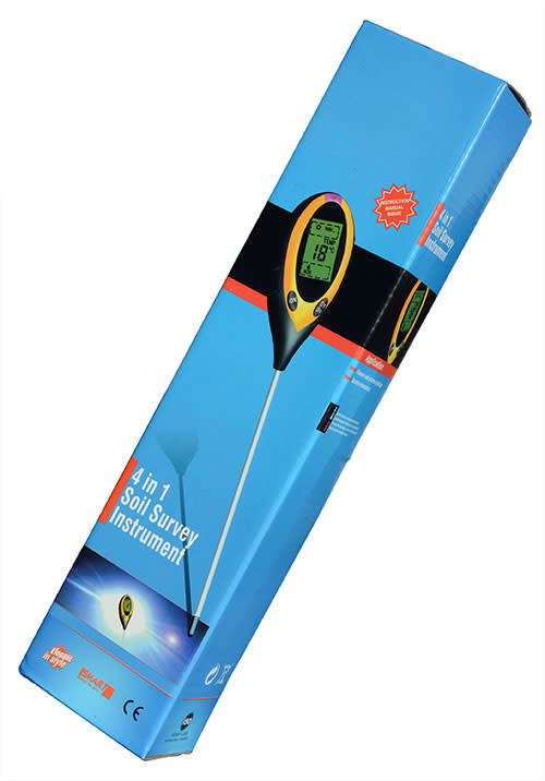 4 In 1 Soil Meter PH Moisture Temperature Digital Tester
