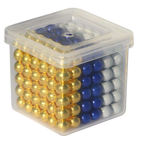 216 Neodymium 5mm Neocubes magnetic balls WHITE BLUE GOLD sphere buckyballs