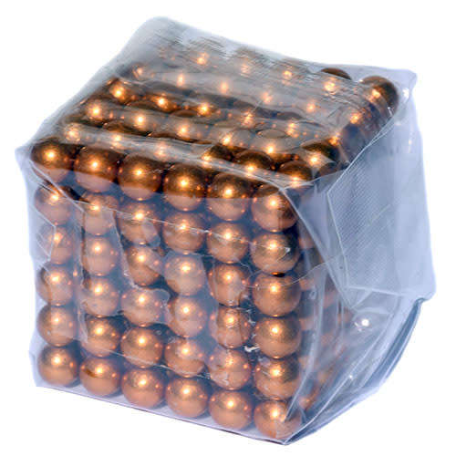 216 Neodymium 5mm Neocubes magnetic balls GOLDEN BRONZE sphere buckyballs