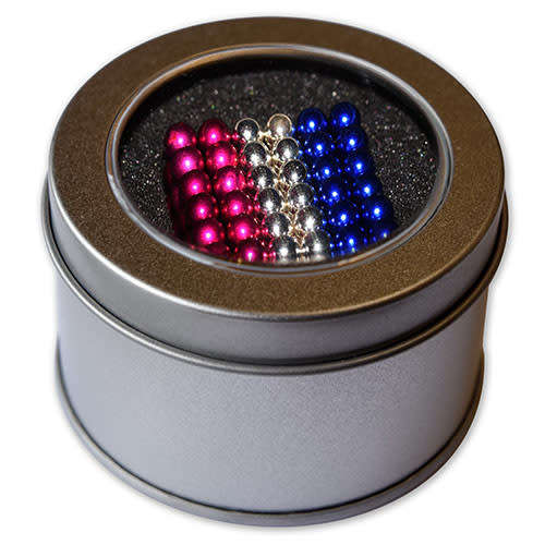 216 Neodymium 5mm Neocubes magnetic balls PINK BLUE SILVER sphere buckyballs