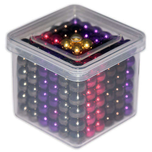 216 Neodymium Neocubes 5mm magnetic balls 5 Colour  buckyballs