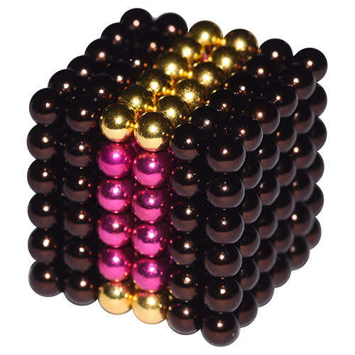 216 Neodymium Neocubes 5mm magnetic balls GOLD PINK BRONZE  buckyballs