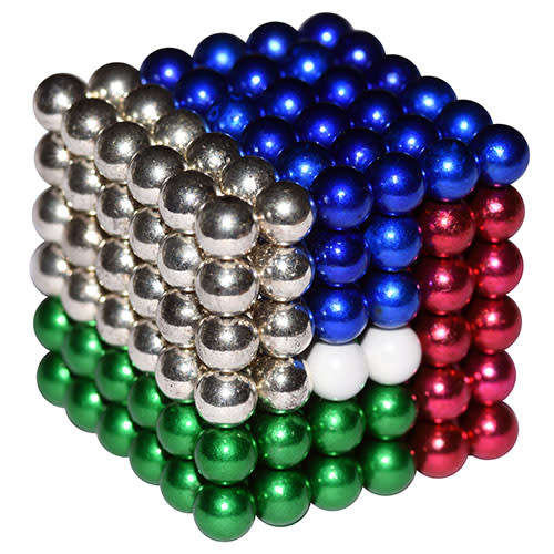 216 Neodymium Neocubes 5mm magnetic balls Multicolour #4  buckyballs