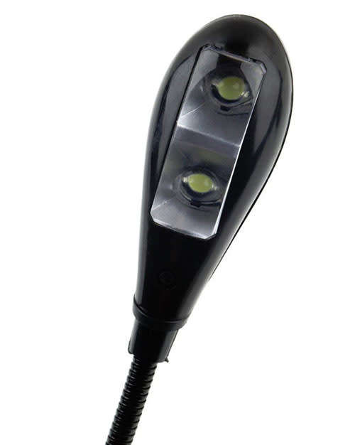 2 Arms 4 LEDs Flexible Book Lamp Light for macrophotography