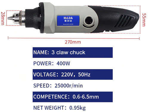 Dremel Set 3 Claw