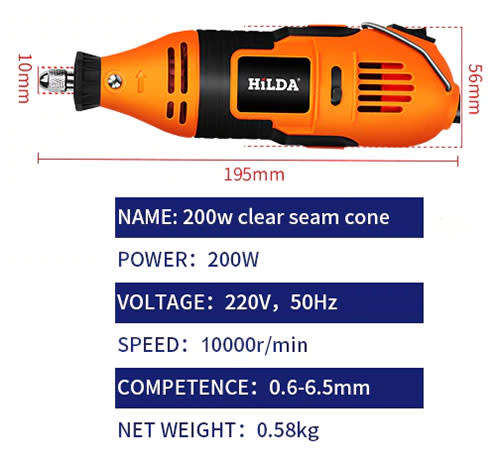 Dremel Set Cone
