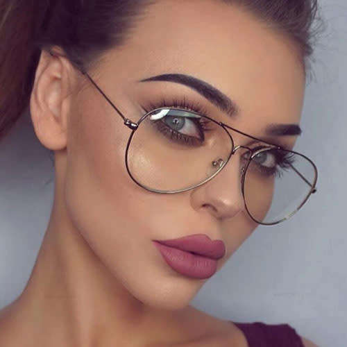 -1.00 Near Sighted Fashion Glasses Black