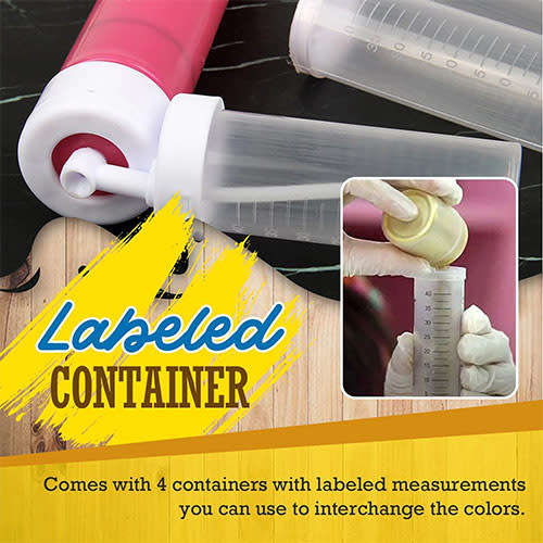 Manual Airbrush Cake Spray Gun Colouring Duster