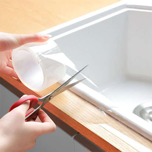 Transparent Waterproof Tape for Kitchen Bathroom Wall Corner 5cm x 3m