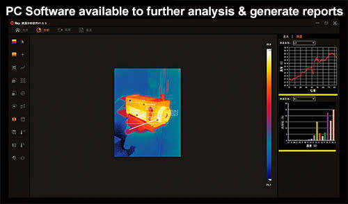 Thermal imaging infrared Camera