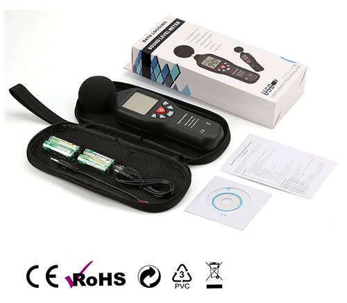 Sound decibel tester level datalogger noise dosimeter