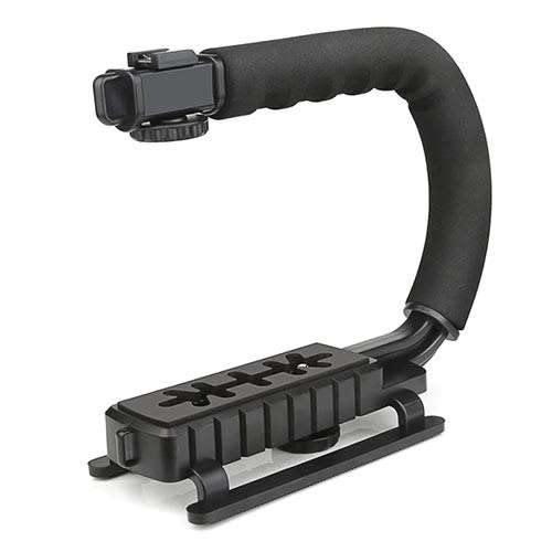 C Shaped Grip Handheld Stabilizer for camera and Light