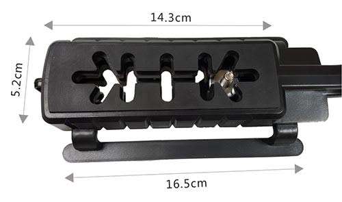 C Shaped Grip Handheld Stabilizer for camera and Light