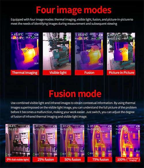Thermal imaging infrared Camera