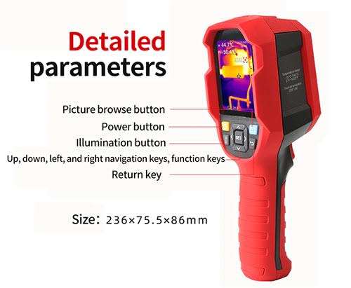 Thermal imaging infrared Camera