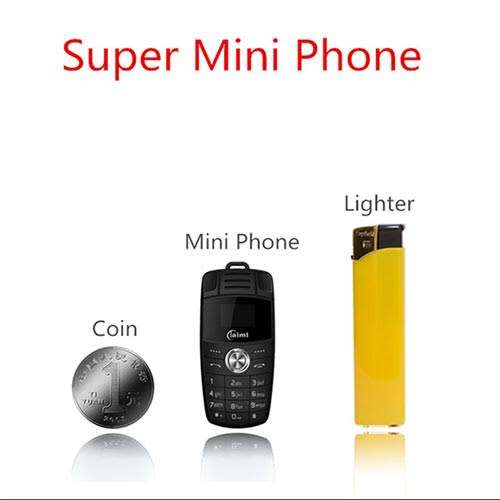 Taiml X6 Dual Sim Mini Burner Phone iphone samsung huawei BLACK only