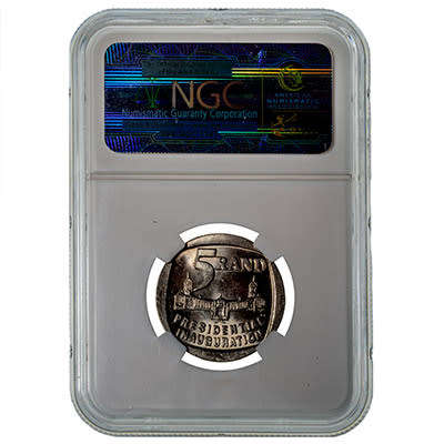 1994 Mandela Presidential Inauguration R5 NGC-MS62