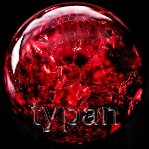 Optical Borosilicate Crown lead  Murano Feng Shui Crystal Ball 40mm Red