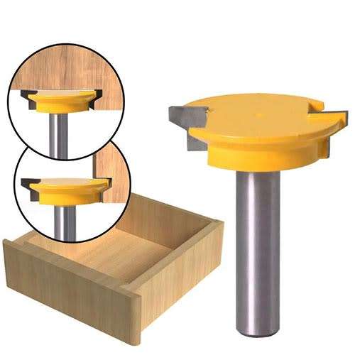 Drawer router bit 8mm shank. Used for hand making drawers or other woodworking joints
