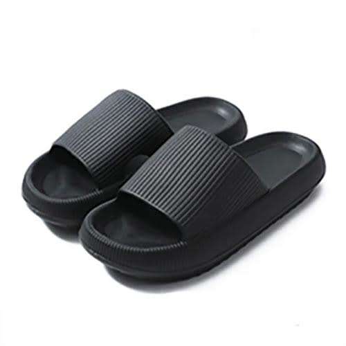 Super Comfy Soft Sandals Slippers Asian size: 44-45 Black