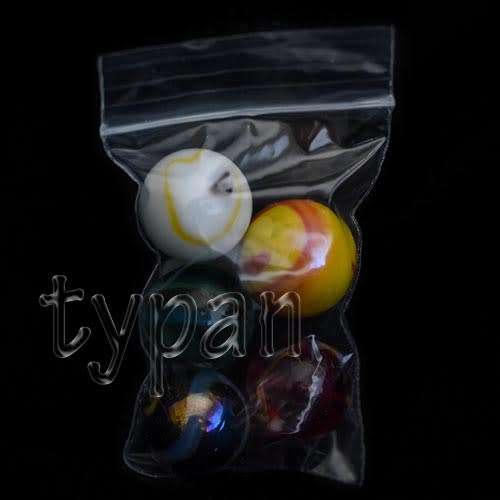 Resealable plastic bag 40X60mm pack of 100
