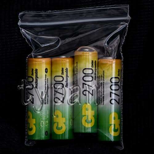 Resealable plastic bag 65X80mm pack of 100