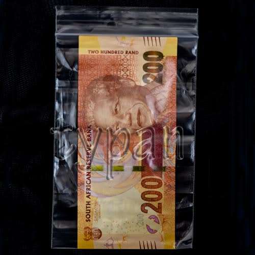 Resealable plastic bag 100X150mm