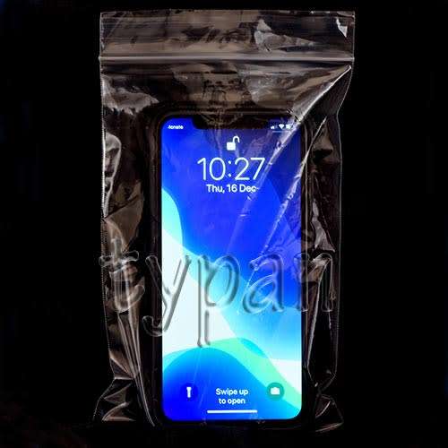 Resealable plastic bag 120X180mm