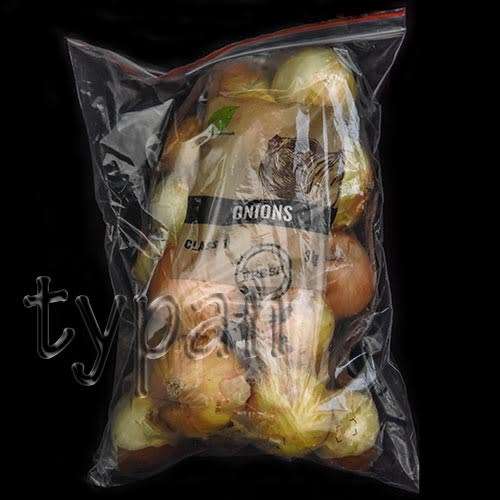 Resealable plastic bag 305X420mm