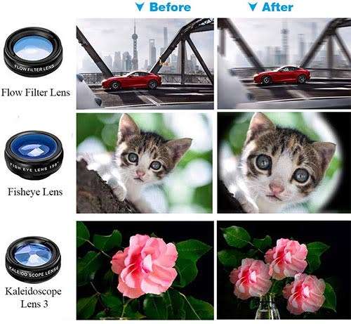 11 in 1 Mobile Photo Lens Filter Kit