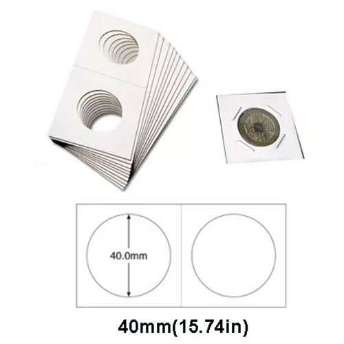Coin flip holder 40mm box of 50