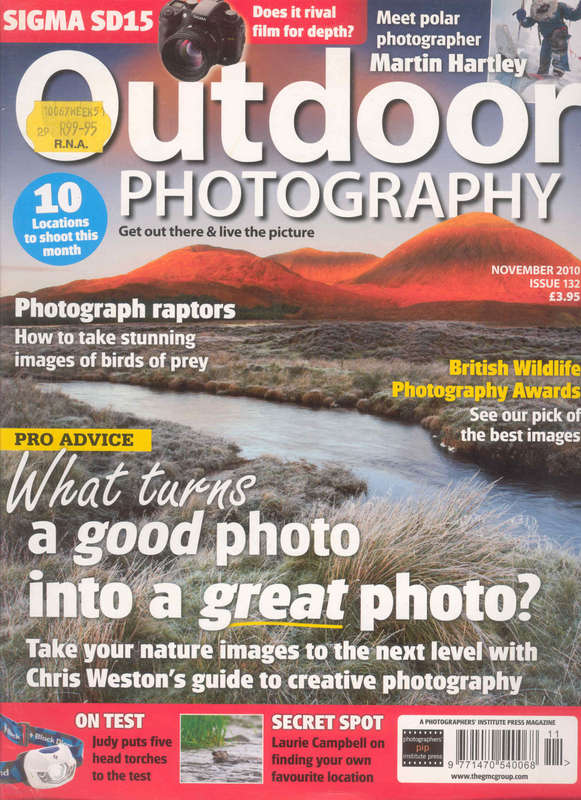 2010 November Outdoor photography photo magazine