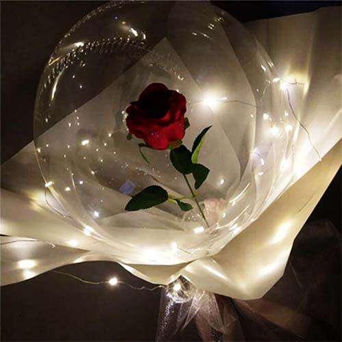 Wide neck 65mm Bobo 20 inch PVC round clear balloons air or helium fill 1 piece **LOCAL STOCK**