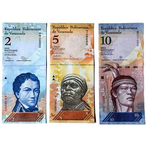 Venezuela 6 Uncirculated Bank Note Set