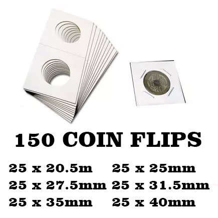 Coin flip holders Lot of 150
