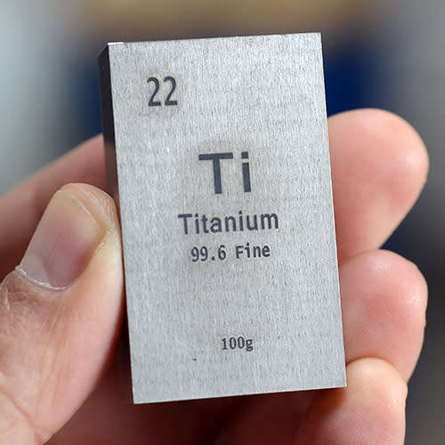 Titanium 100g for element collectors