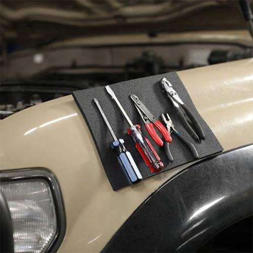 Magnetic pad to hold tools