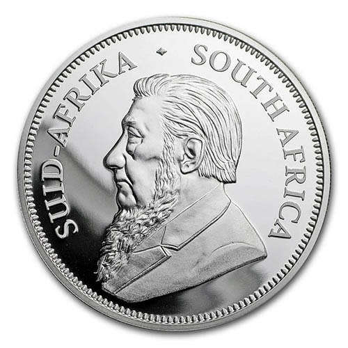 2017 Pure Silver 1oz Krugerrand Proof coin with COA