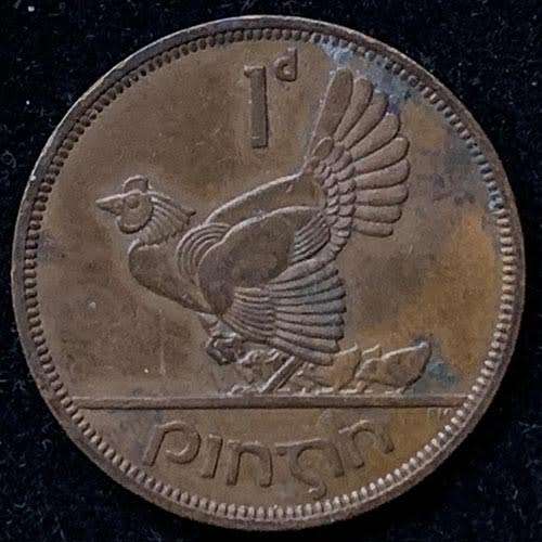 1963 Ireland 1 pingin