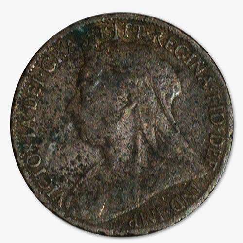 1898  United Kingdom Penny Queen Victoria 2nd portrait
