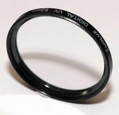 52mm UV filter