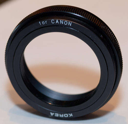 Canon FD T mount adapter
