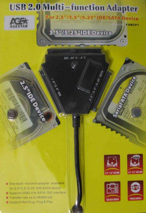 USB to SATA and IDE converter